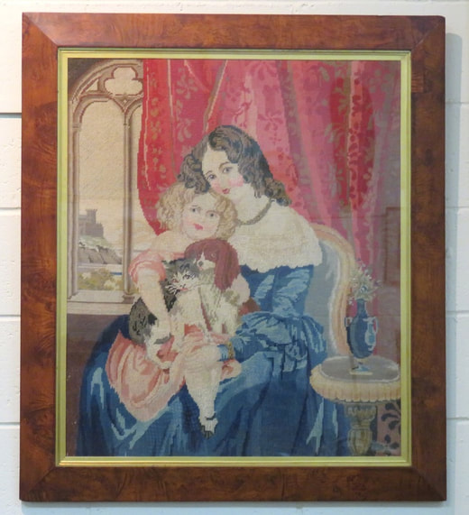 Tapestry in Musk Frame c.1860 