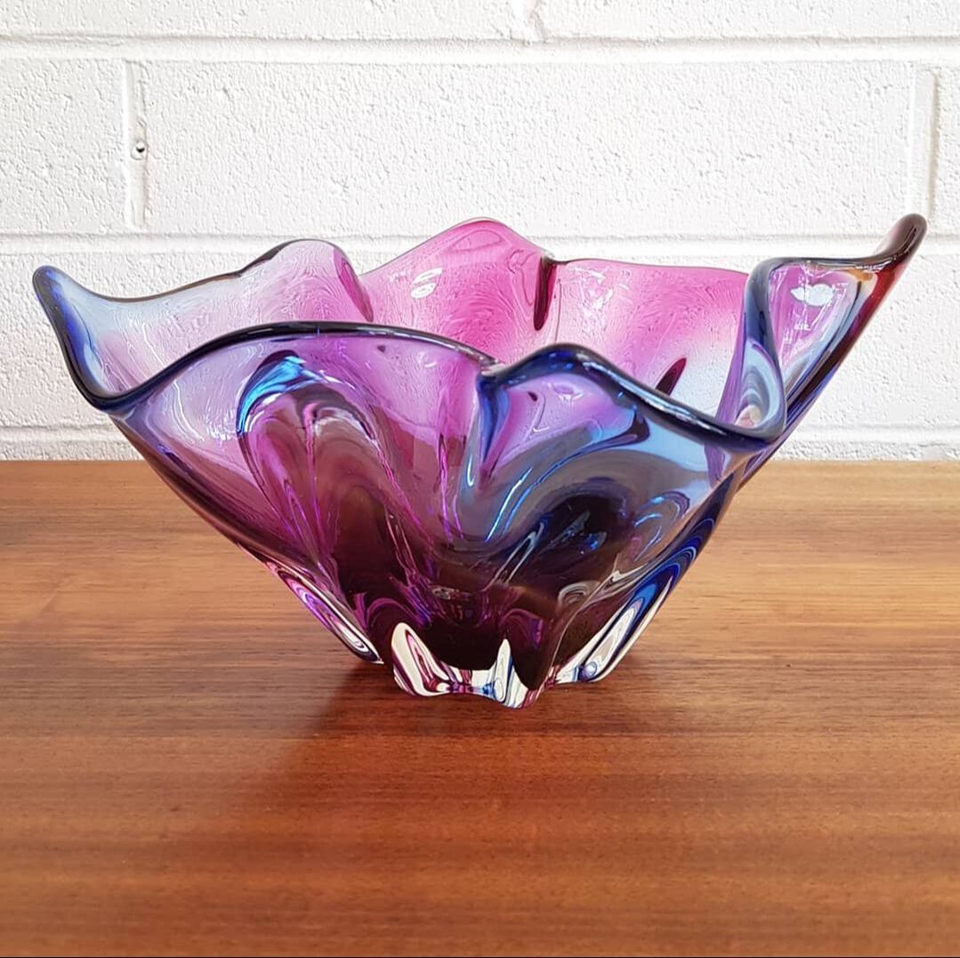 Murano Art Glass Bowl, Italy c.1960