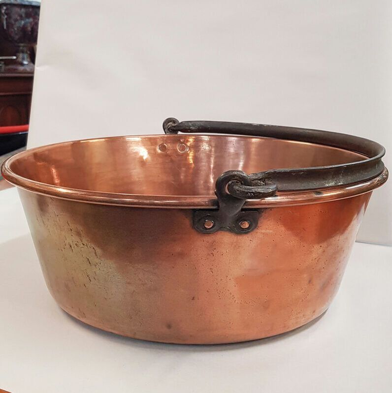 Large Victorian Copper Jam Pan c.1860