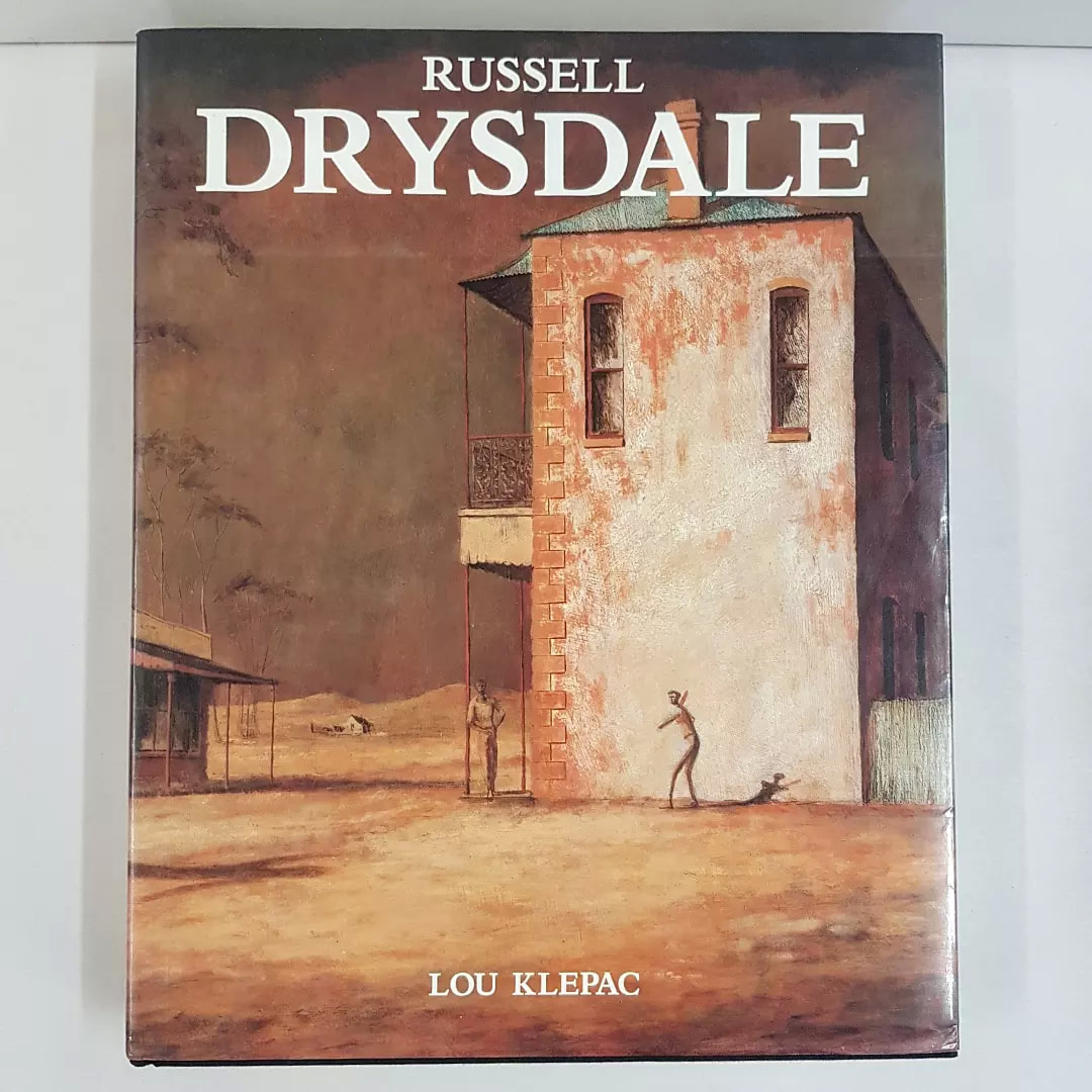 Russell Drysdale By Lou Kepac published by Bay Books, Sydney & London, 1983. Kepac gives an authoritative account of the life and artistic career of one of the giants of Australian art. It is a substantial work of 383 pages with 183 plates, most in color.  In excellent condition.
